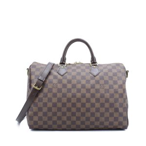 Speedy 35 Bandouliere Damier Ebene