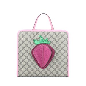 3D Strawberry Supreme Canvas Tote Bag