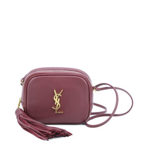 Mini Blogger Red Smooth Calfskin