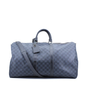 Keepall 55 Damier Cobalt
