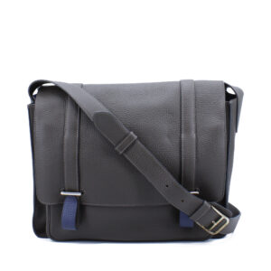 Steve Messenger Bag Cacao/Blue Izmir Clemence