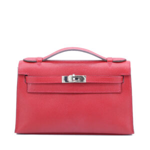 Kelly Pochette Rouge Cassaque Epsom PHW
