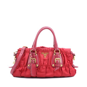 Gaufre Tote Red Tessuto