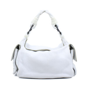 White Cervo Cooker Hobo Bag