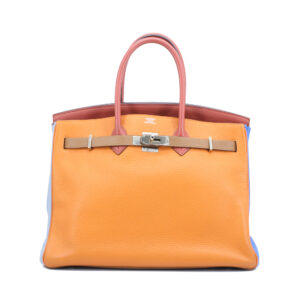 Birkin 35 Arlequin Clemence PHW