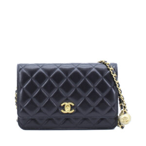 Woc Pearl Crush Black Lambskin GHW