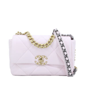 19 Small Sakura Pink Calfskin