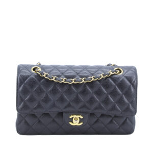 Classic Medium Black Caviar GHW