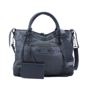 Velo Anthracite Lambskin Classic Button