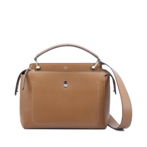 Dotcom Medium Brown Top Handle